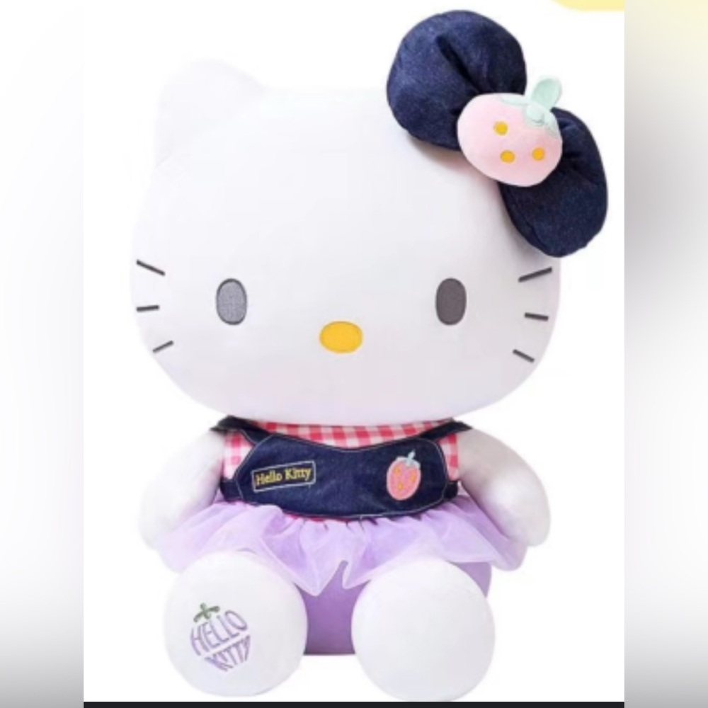Hello Kitty EX LARGE Plush with Purple Dress